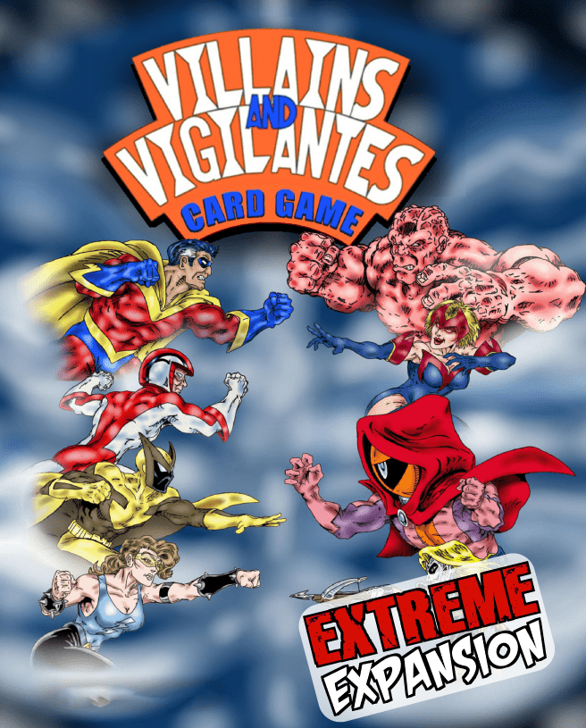 Coperta Villains and Vigilantes Card Game: Extreme Expansion