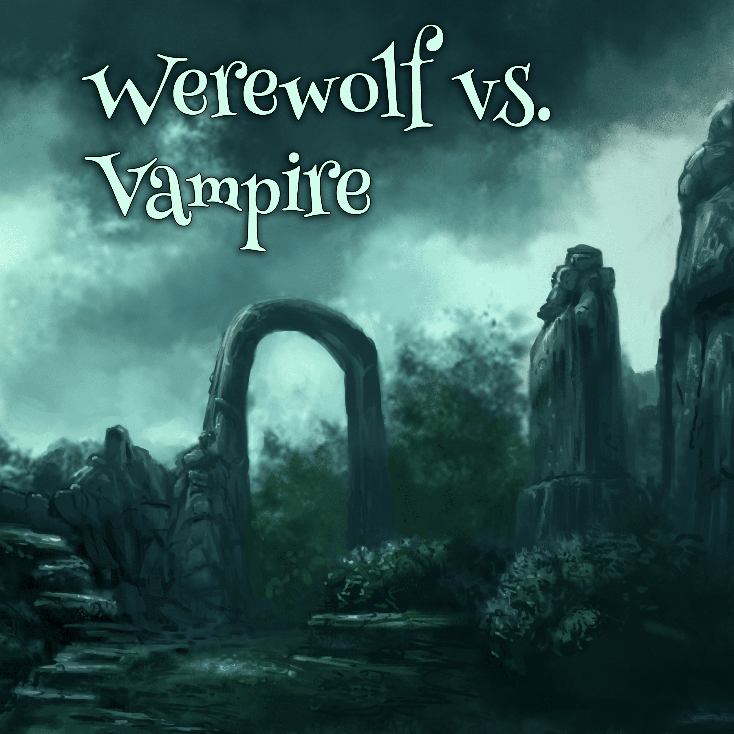 Werewolf vs. Vampire box art