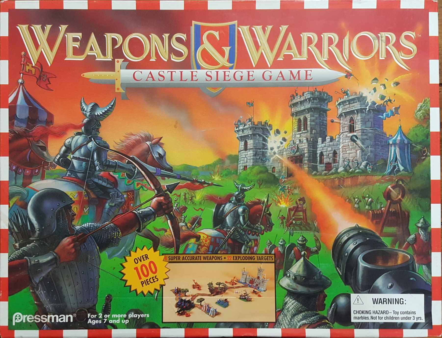 Weapons & Warriors: Castle Siege Game box art