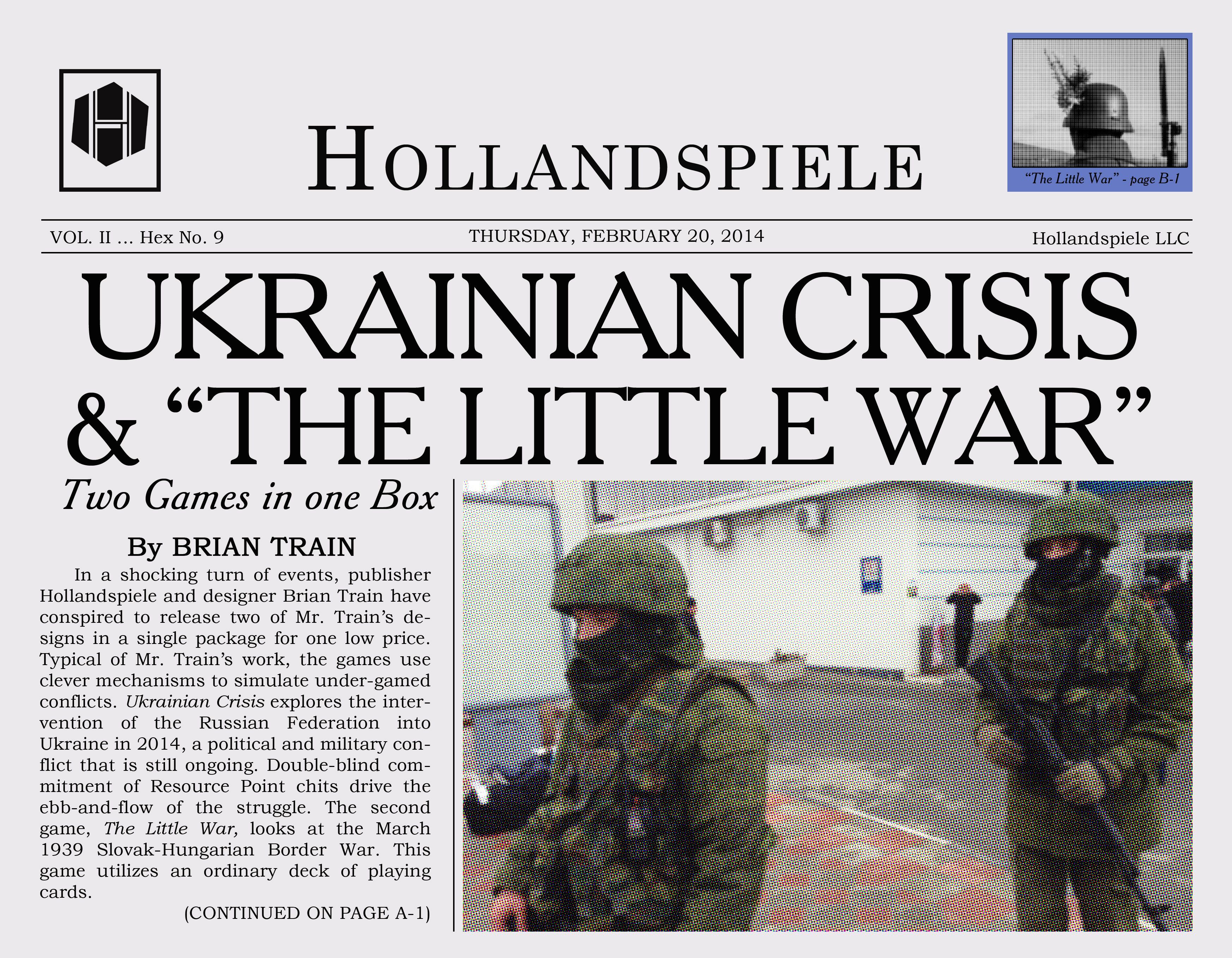 Ukrainian Crisis & The Little War doboz