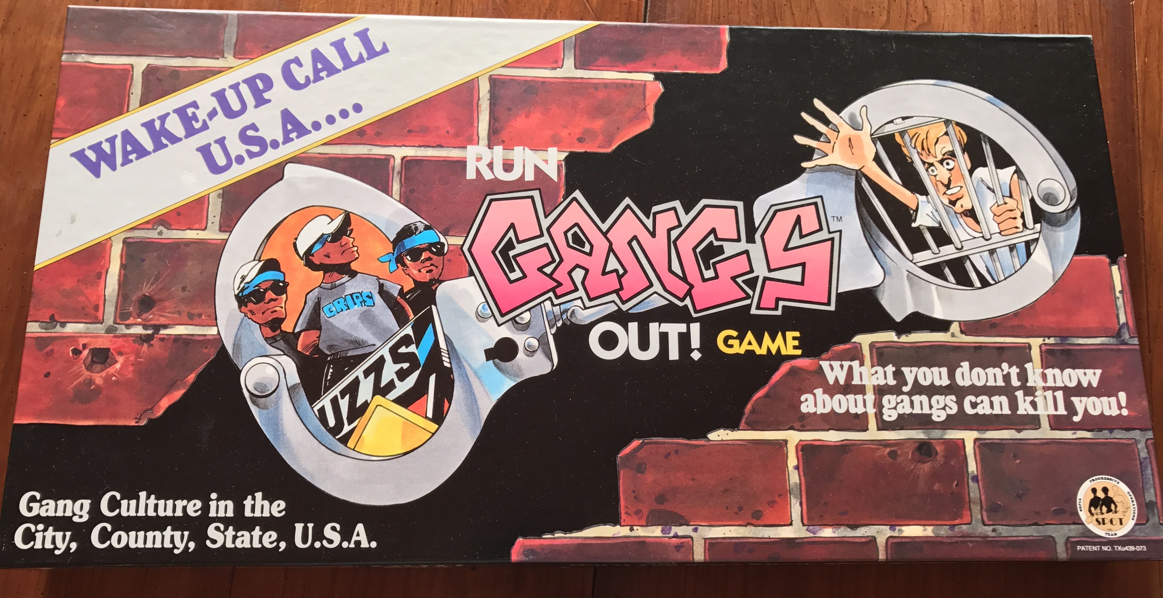 Run Gangs Out! Game box art