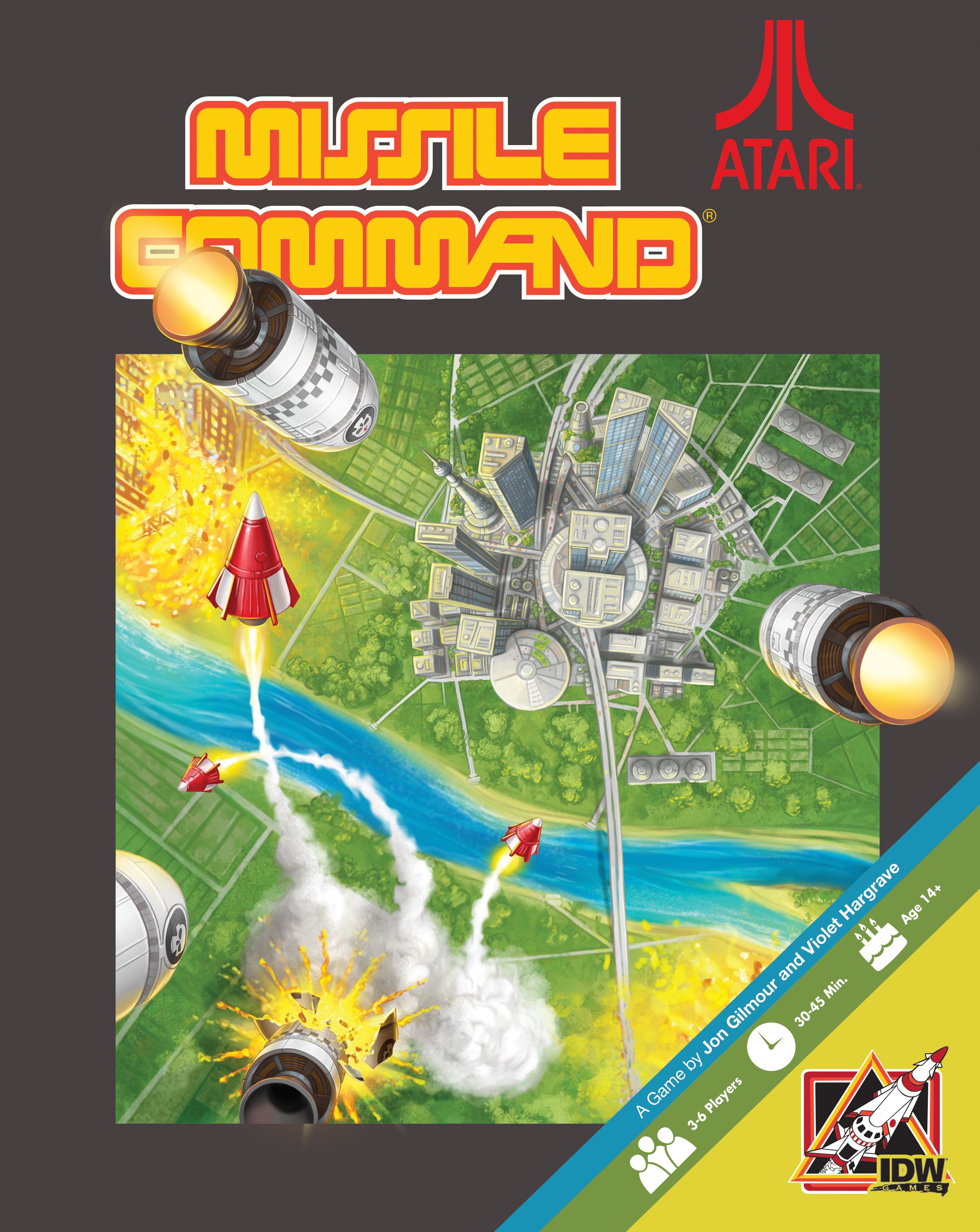 Atari's Missile Command box art