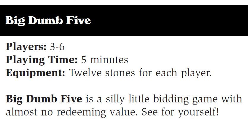 Big Dumb Five doboz