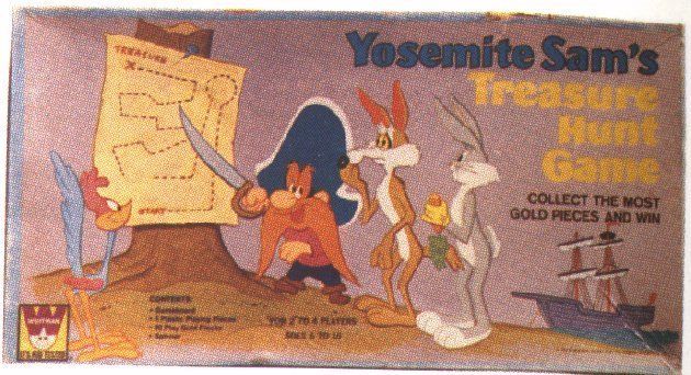 Yosemite Sam's Treasure Hunt Game box art