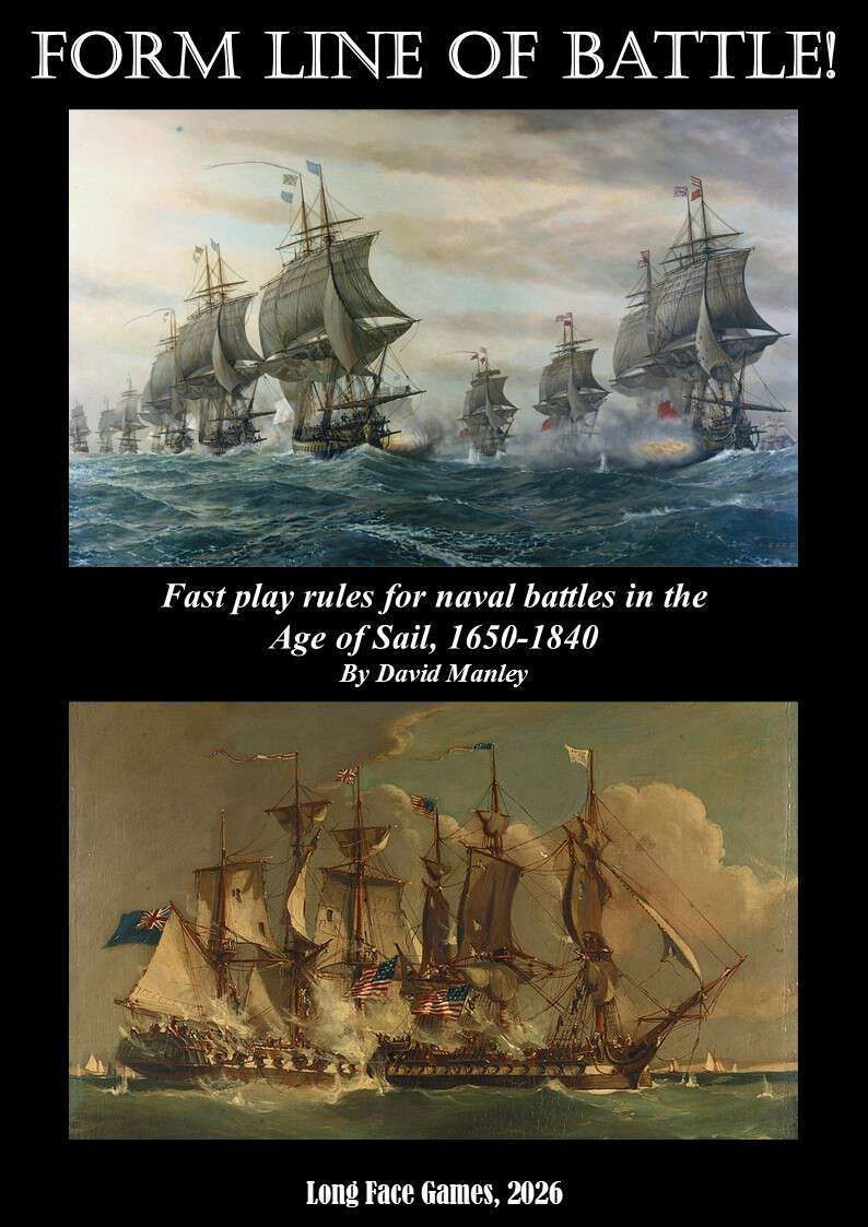 Form Line of Battle: Naval Wargames Rules for the Age of Sail 1650 to 1820 box art