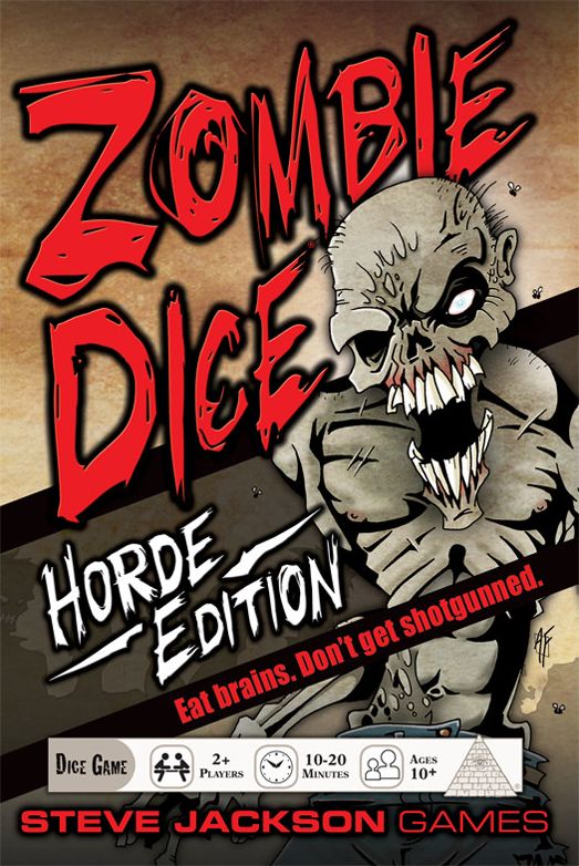 Coperta Zombie Dice Horde Edition