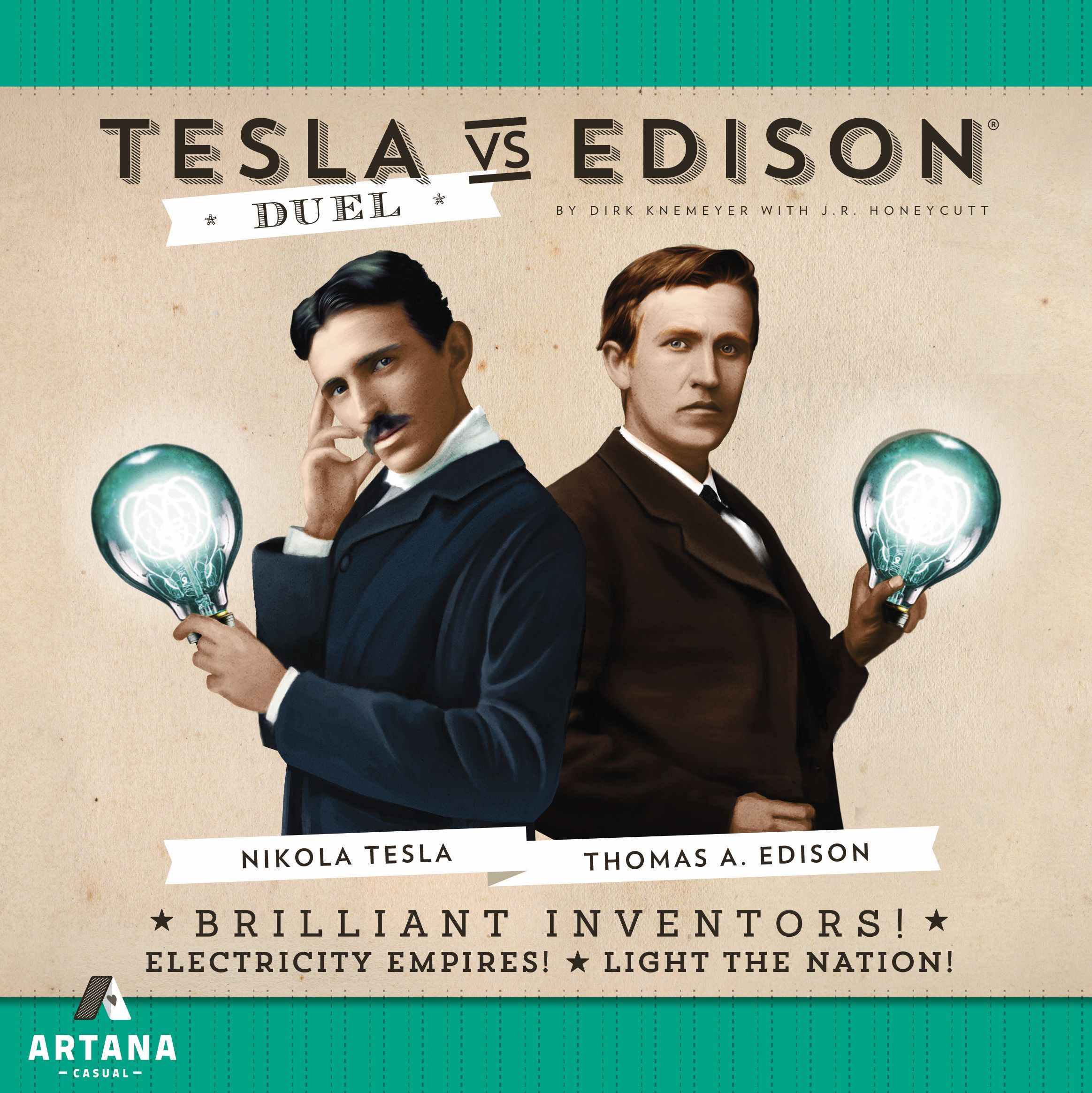 Tesla vs. Edison: Duel box art