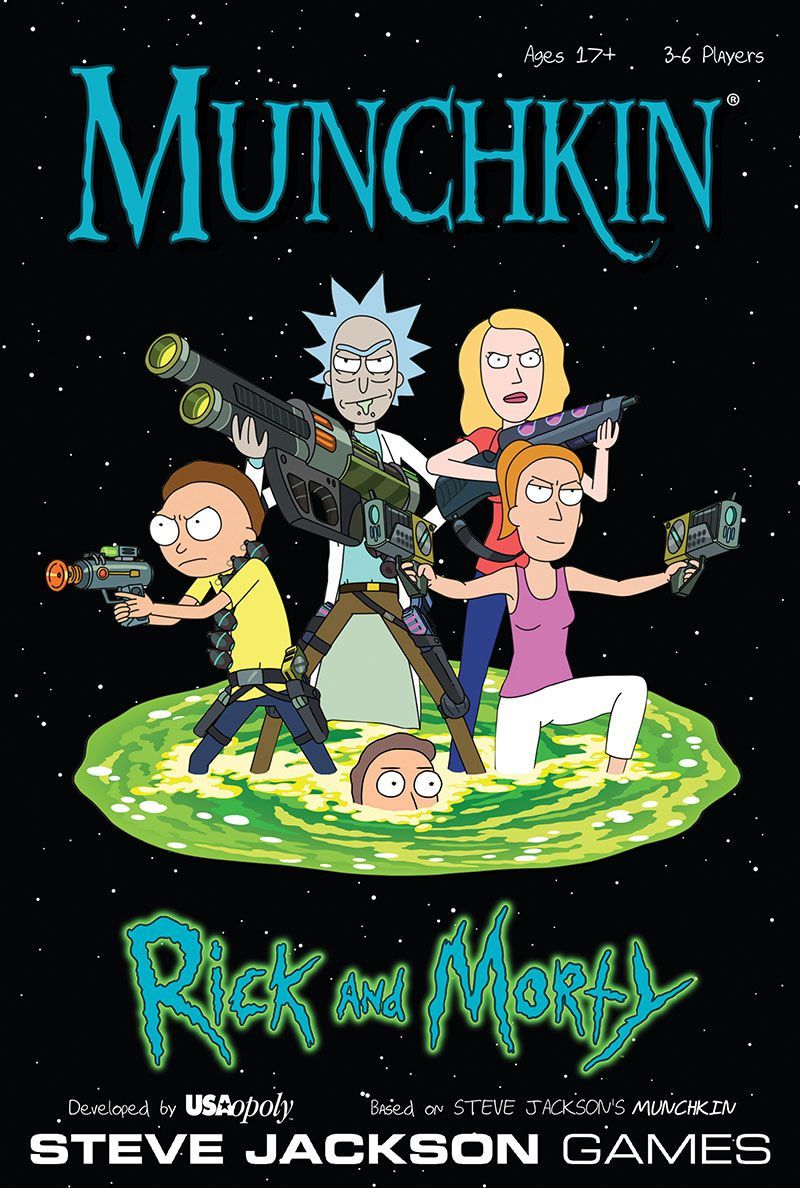 Coperta Munchkin Rick and Morty