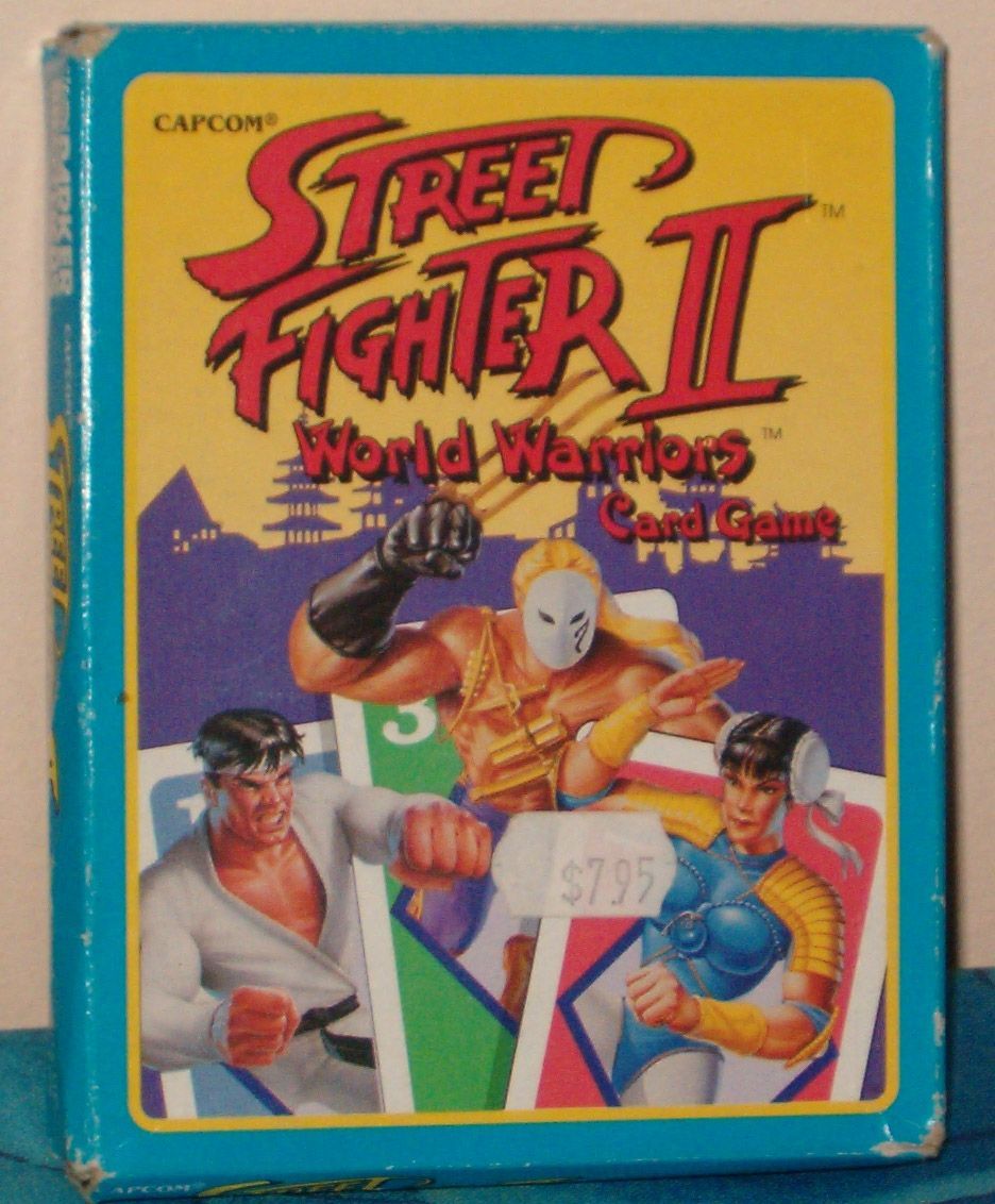 Street Fighter II- World Warriors Card Game box art