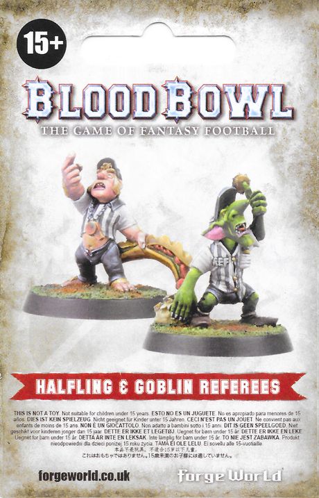 Blood Bowl (2016 Edition): Goblin & Halfling Referees doboz