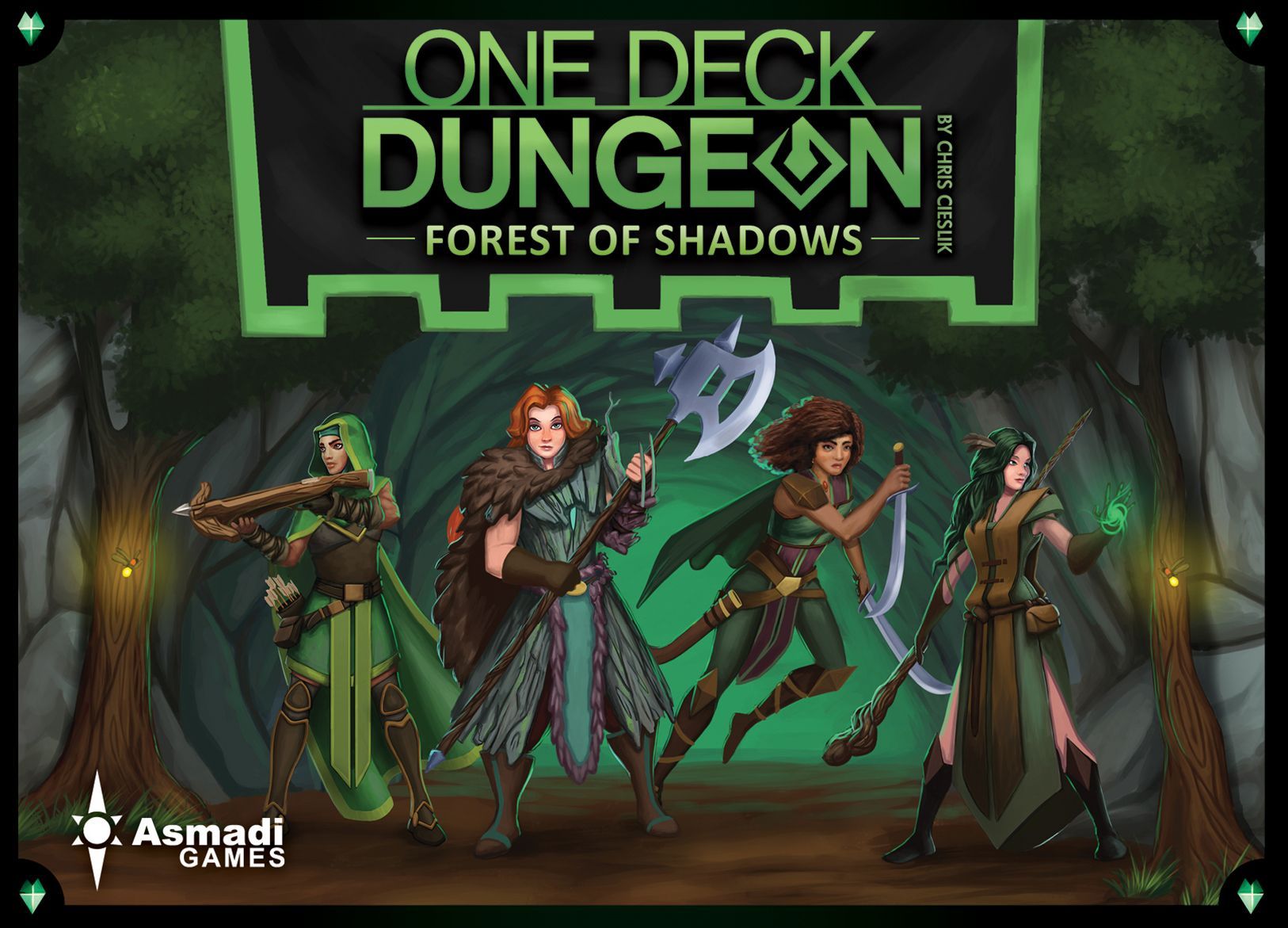 Coperta One Deck Dungeon: Forest of Shadows