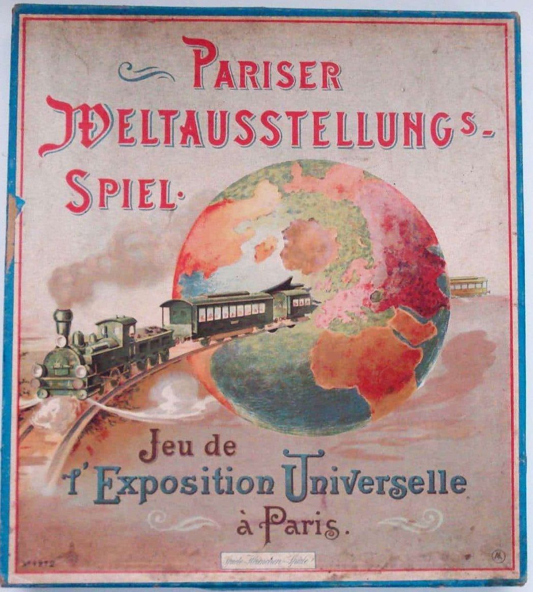 Pariser Weltausstellungs Spiel box art