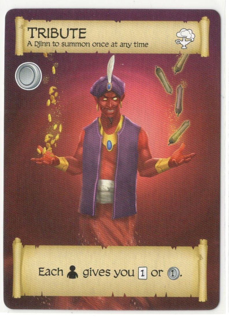 Coperta Merchants of Araby: Tribute promo card