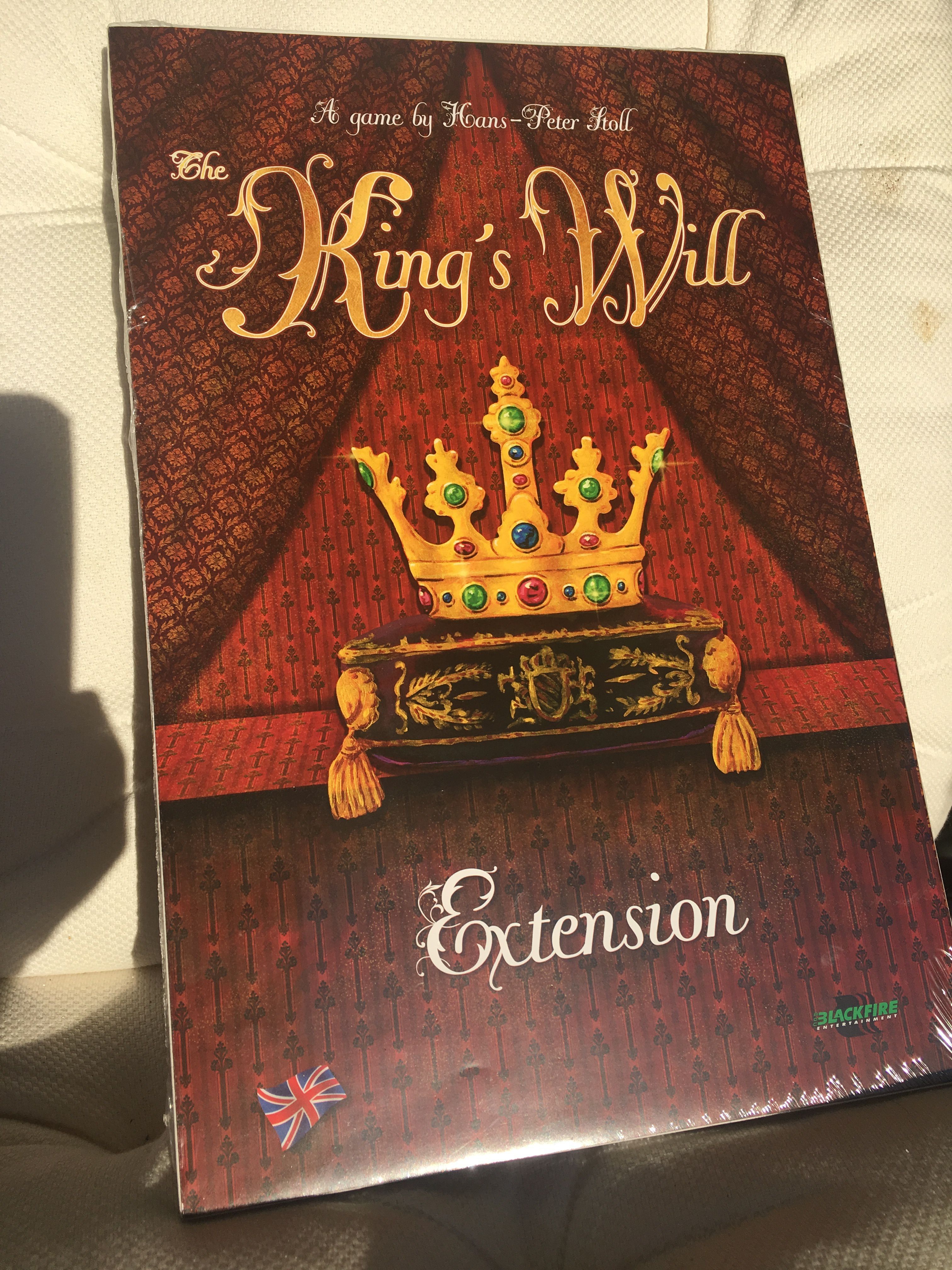 The King's Will: Extension box art