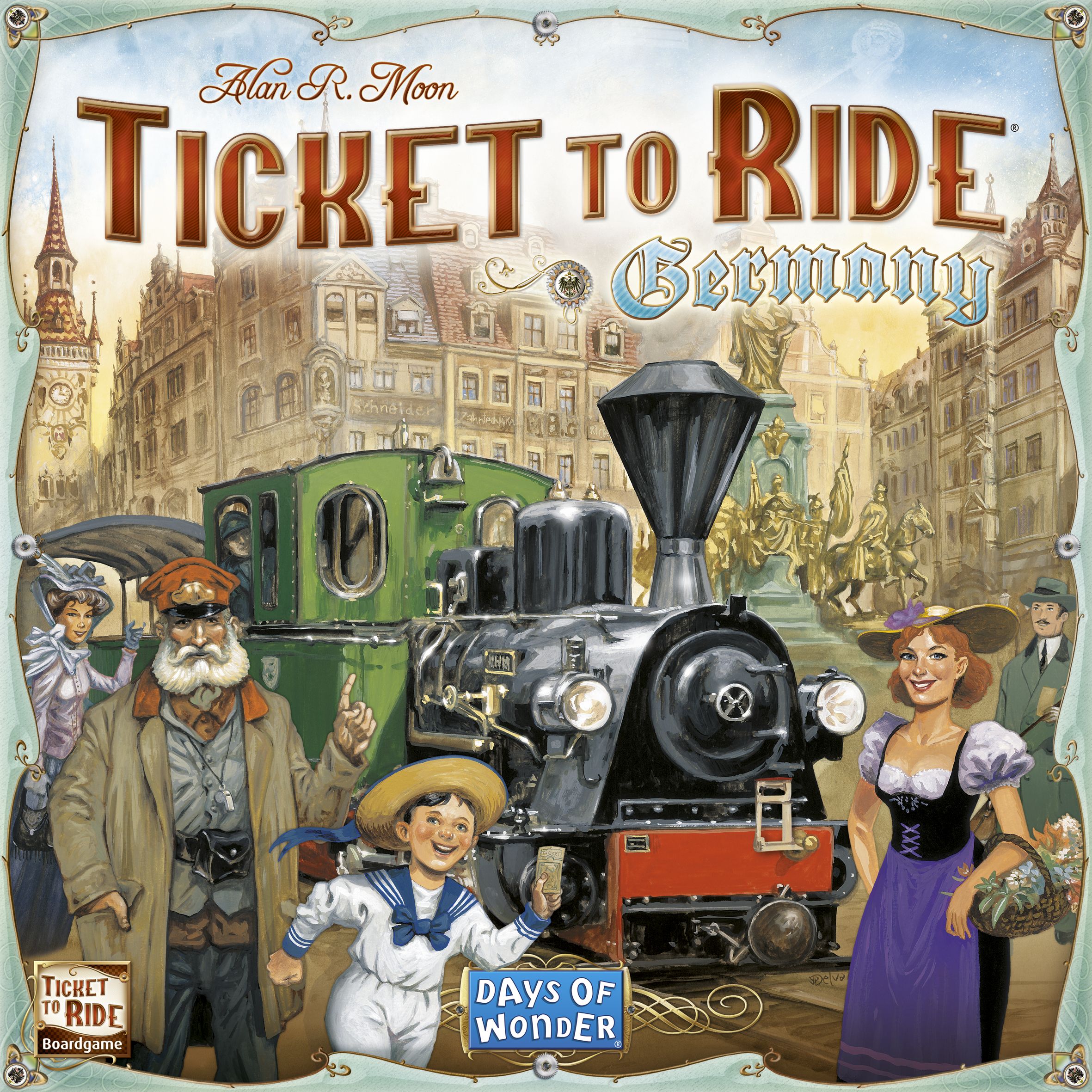 Coperta Ticket to Ride: Germany