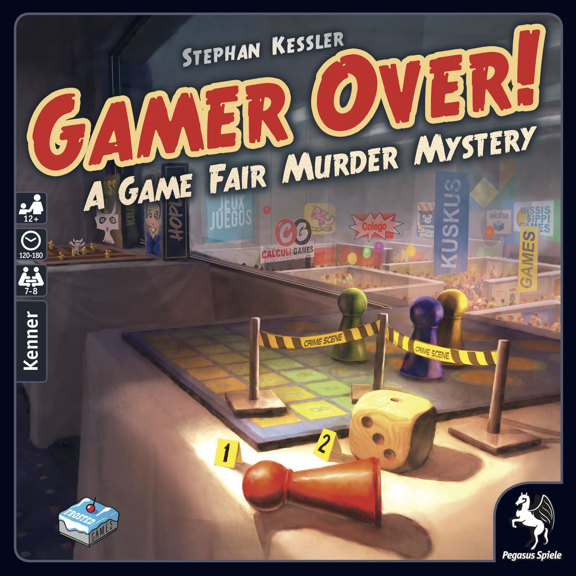 Gamer Over! A Game Fair Murder Mystery doboz
