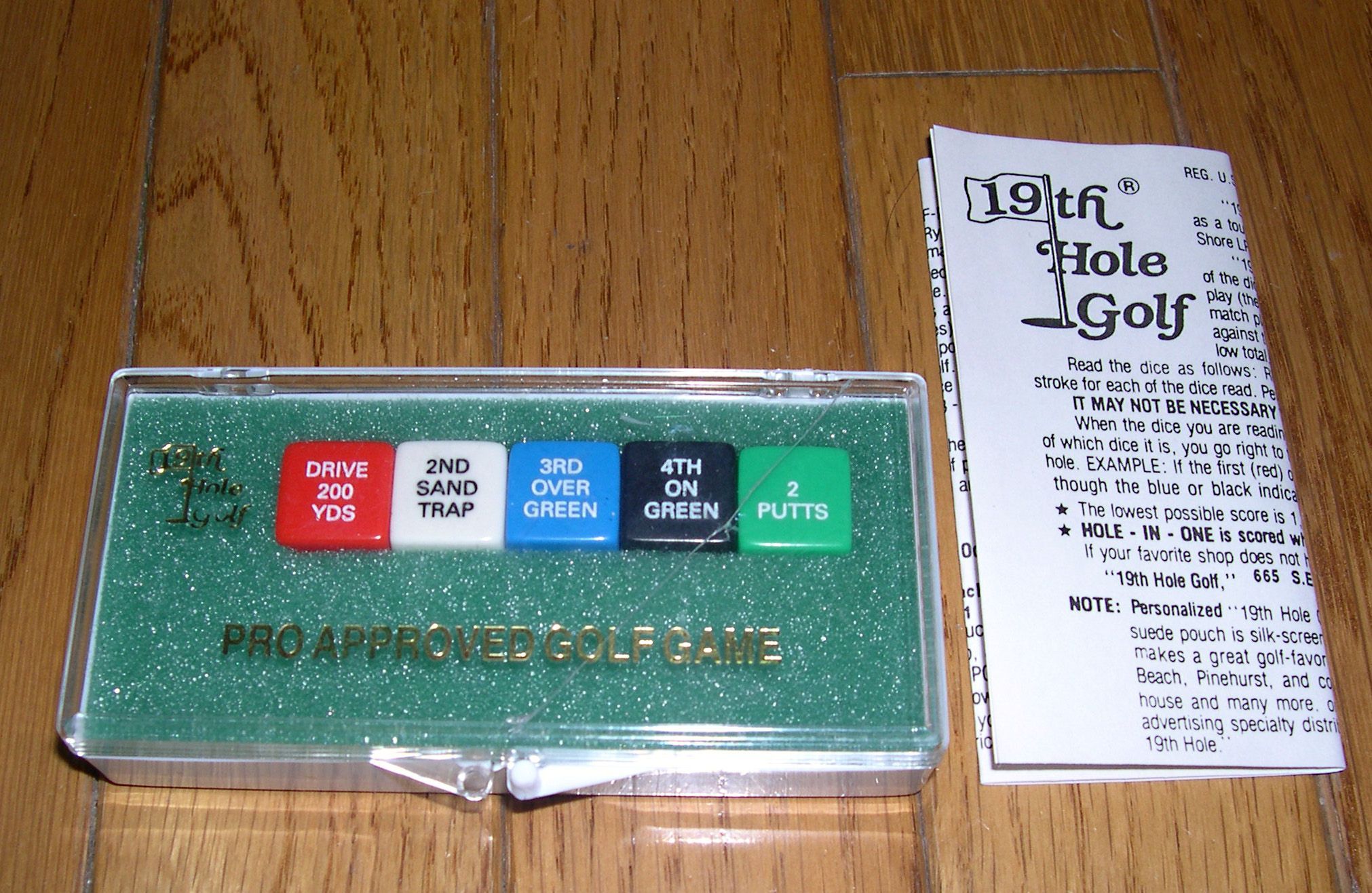 19th Hole Golf box art