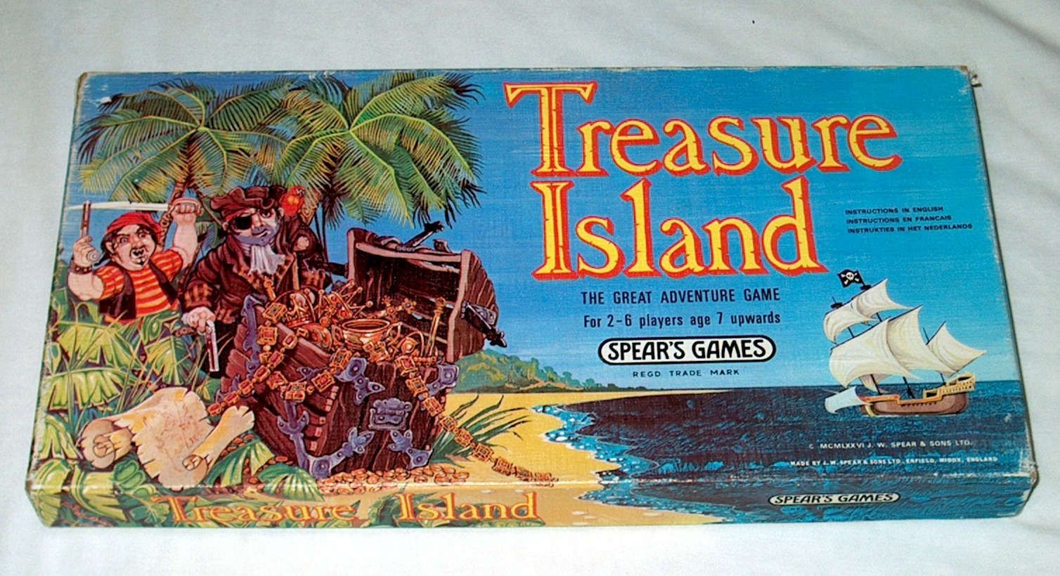Treasure Island box art