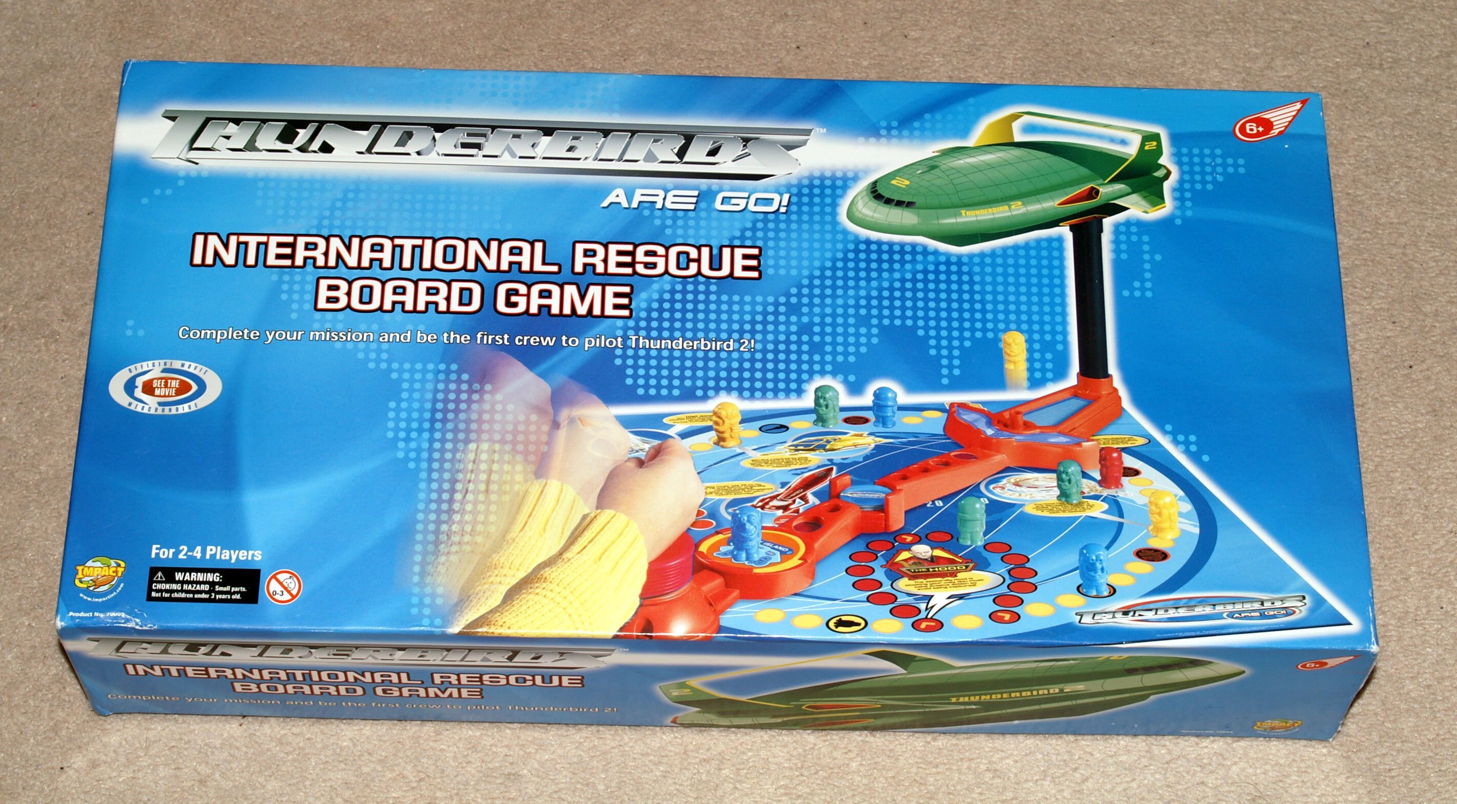 Thunderbirds Are Go: International Rescue Board Game box art