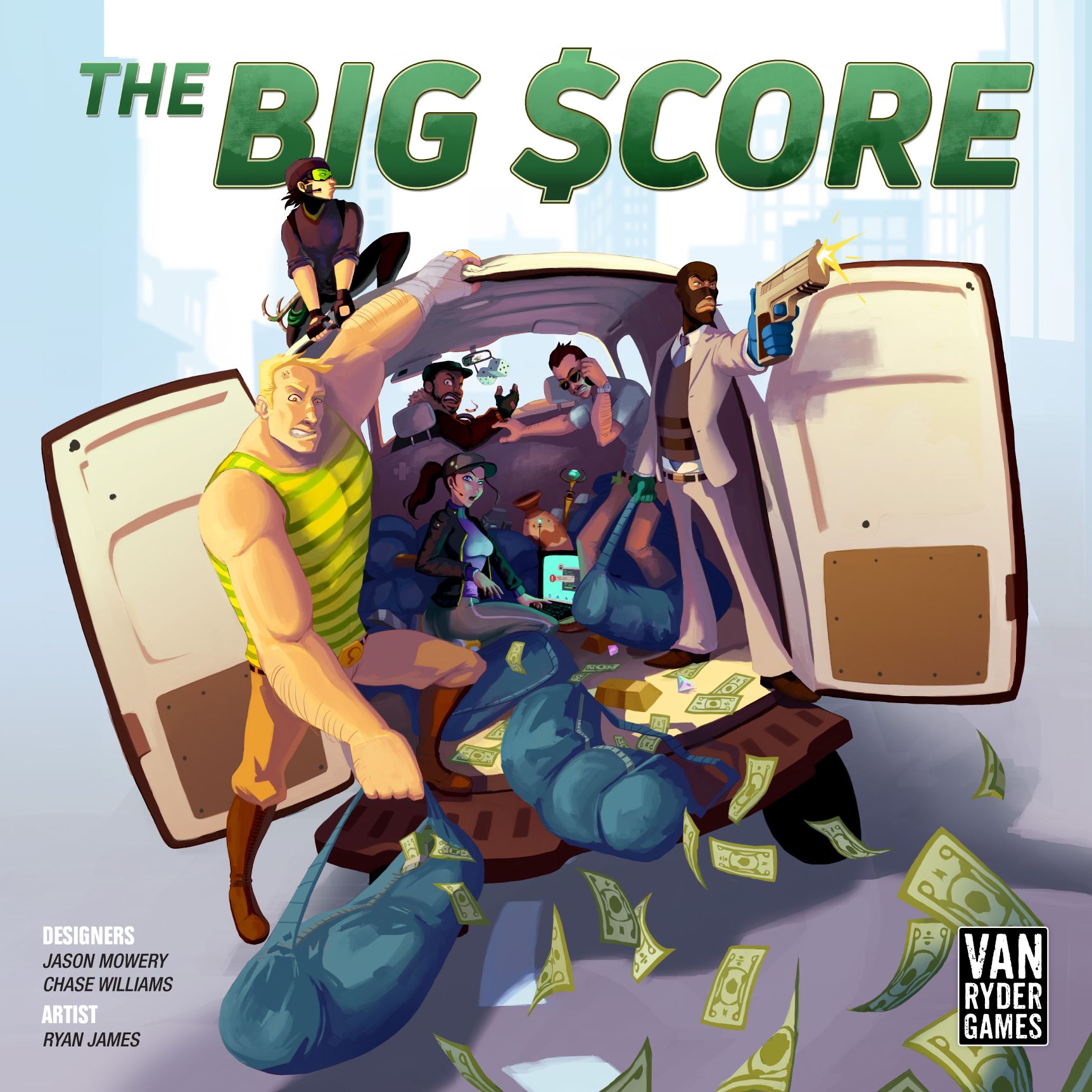 The Big Score box art