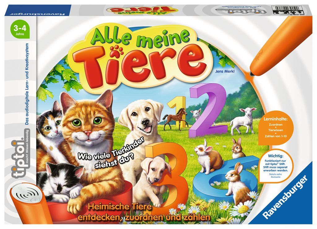 Coperta Alle meine Tiere