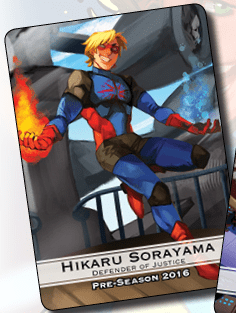 Coperta BattleCON: Hikaru Sorayama – Defender of Justice Costume
