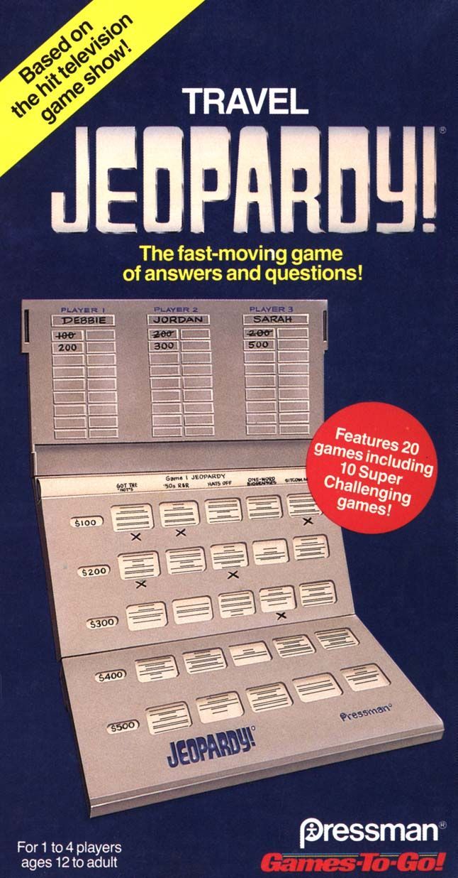 Travel Jeopardy! box art