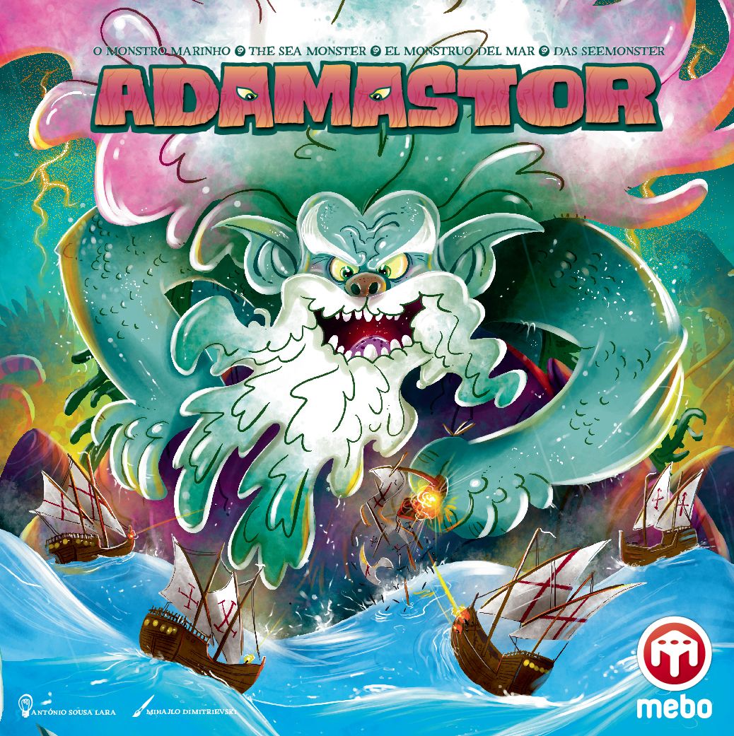 Coperta Adamastor: The Sea Monster