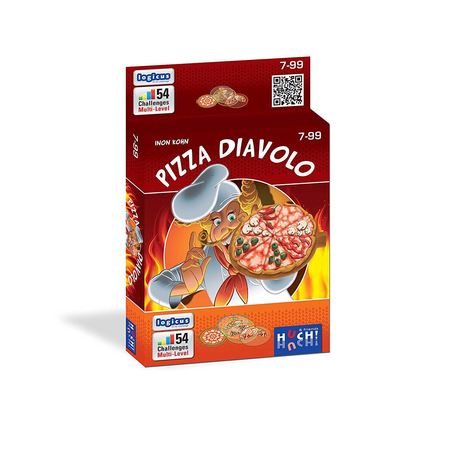 Pizza Diavolo doboz