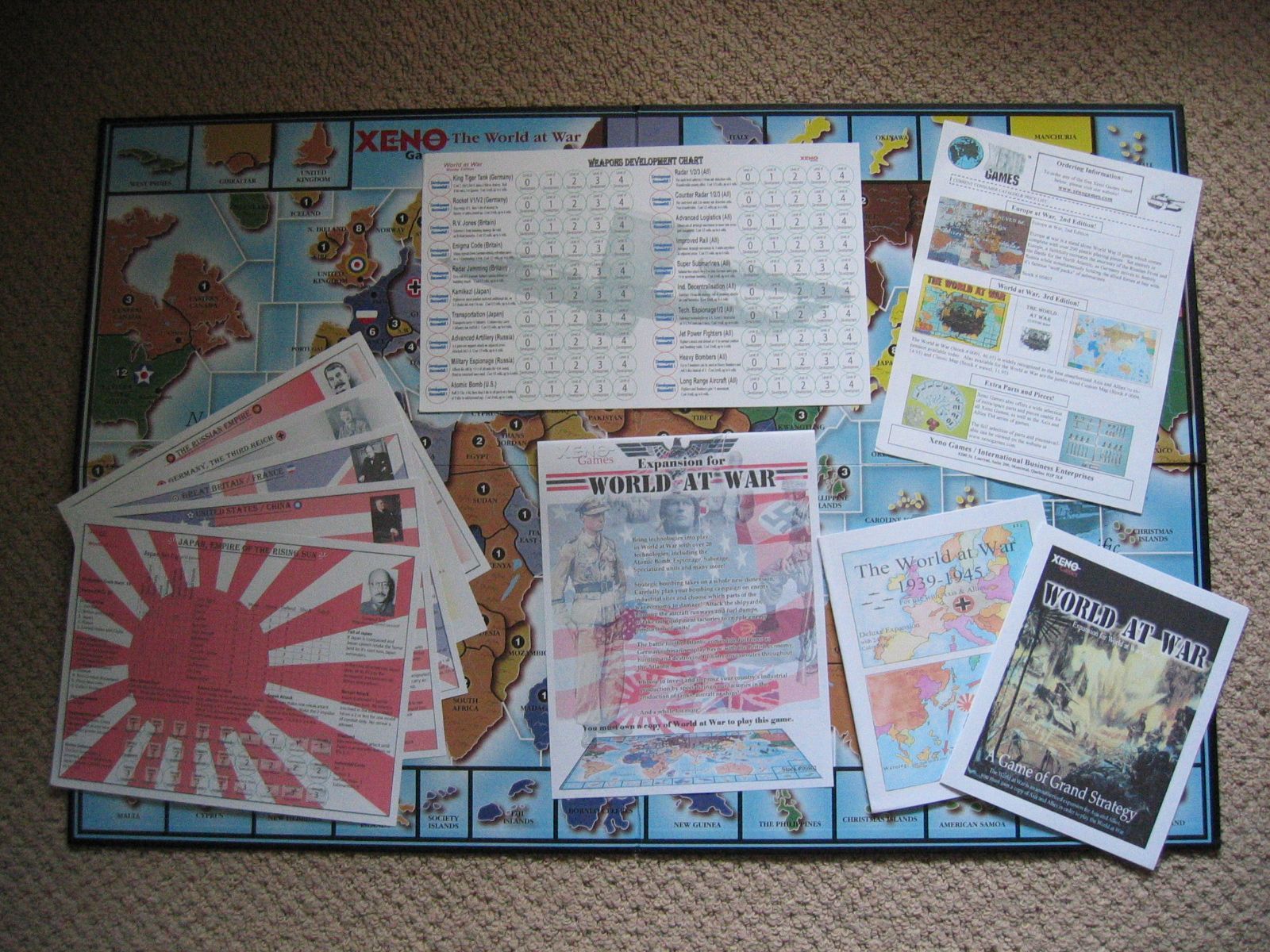 Coperta World At War Expansion