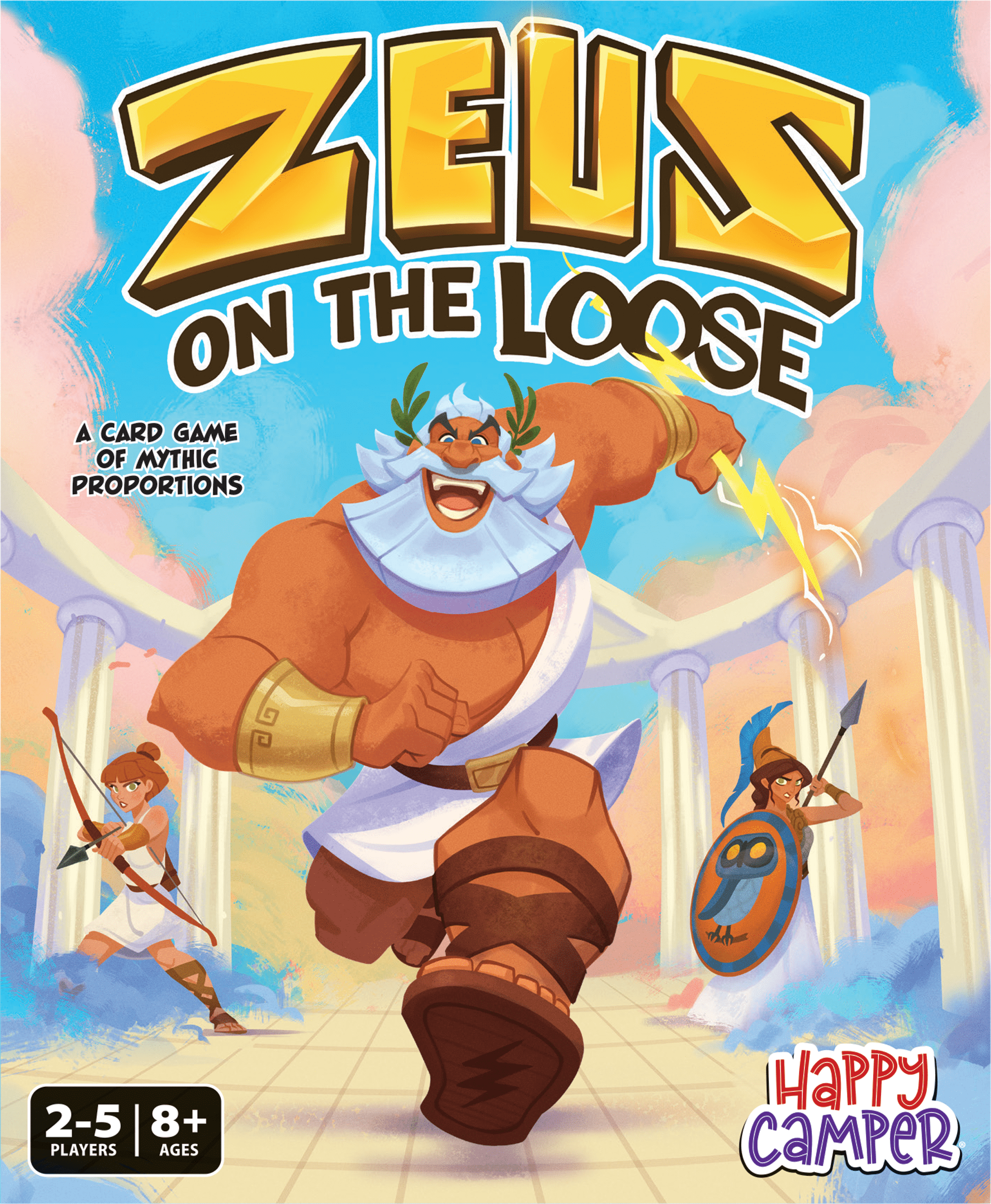 Zeus on the Loose box art