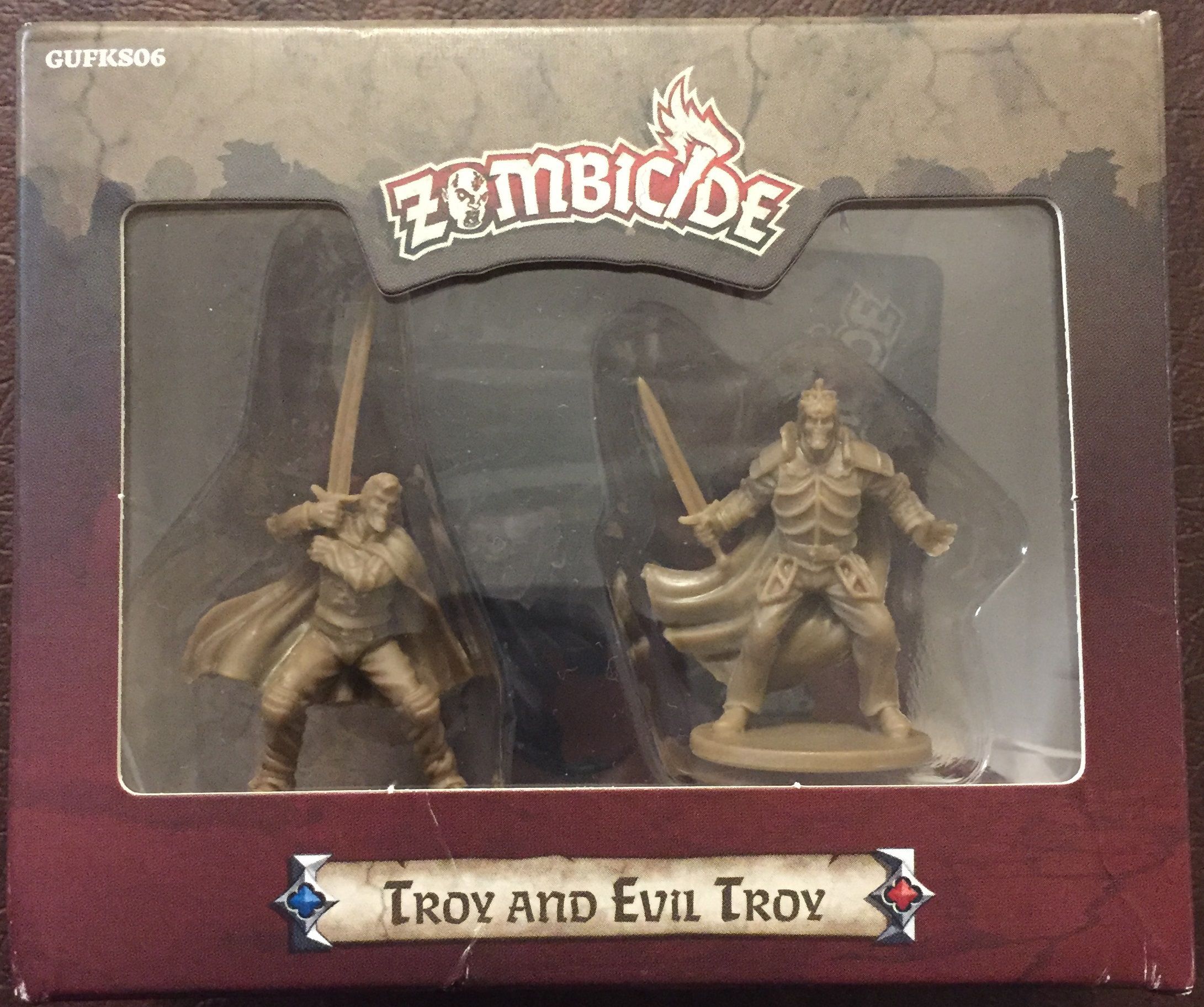 Zombicide: Black Plague – Troy and Evil Troy box art
