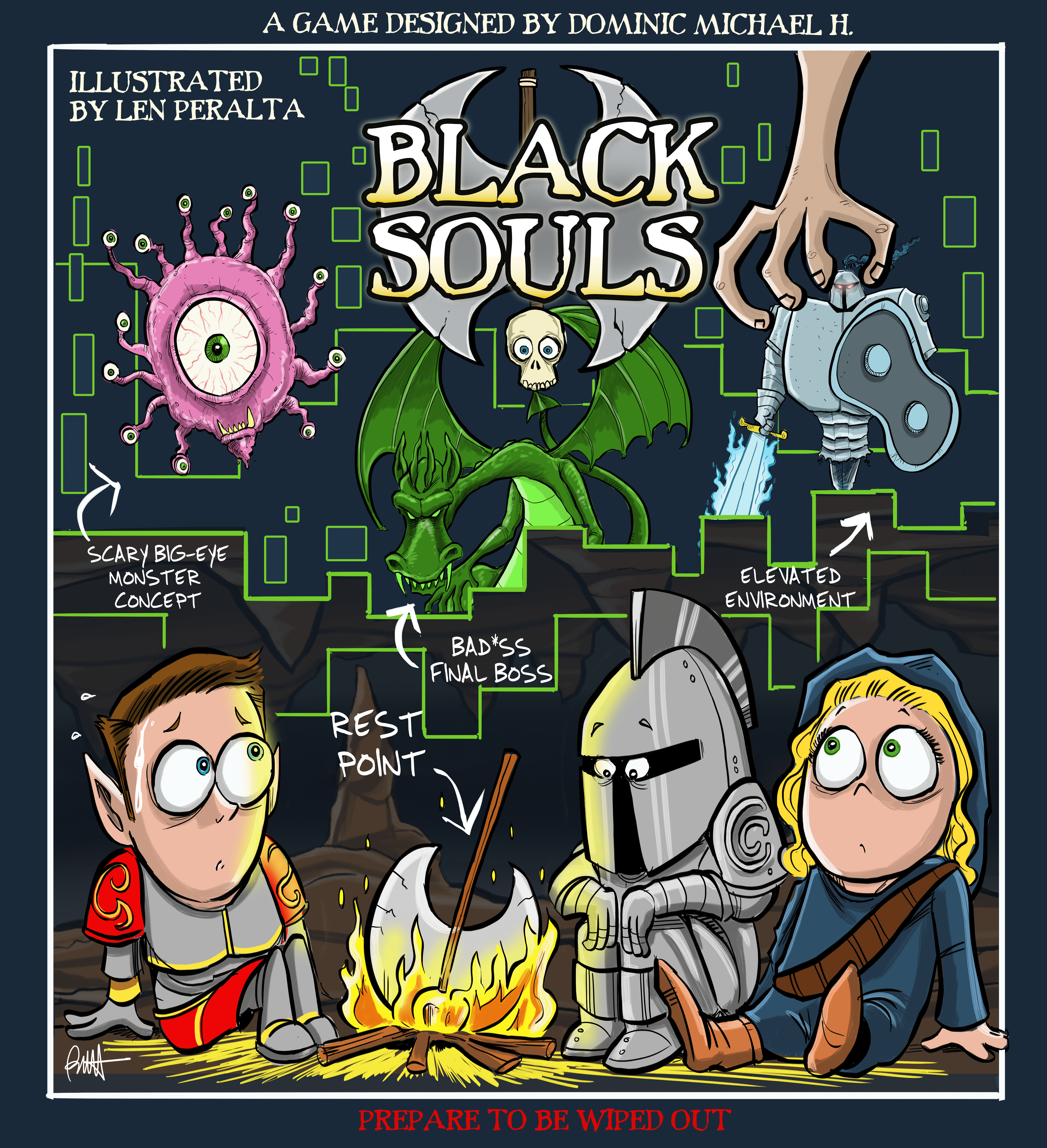 Coperta Black Souls