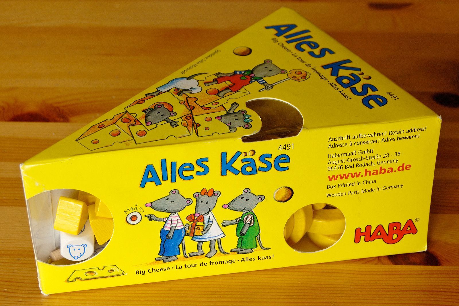 Alles Käse doboz