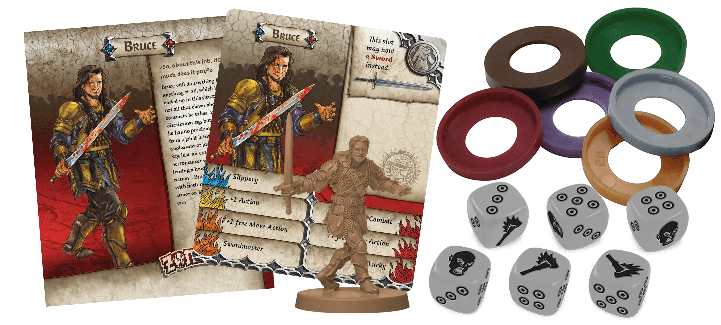 Zombicide: Black Plague – Game Night Kit 1 doboz