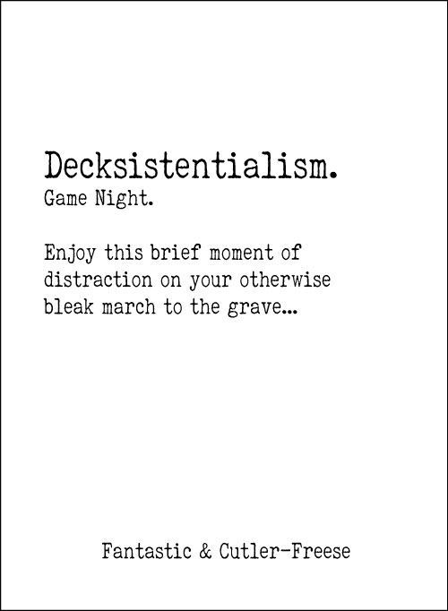 Decksistentialism: Game Night box art