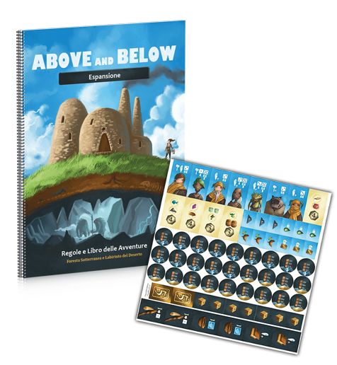 Coperta Above and Below: Desert Labyrinth and Underforest Encounter Book