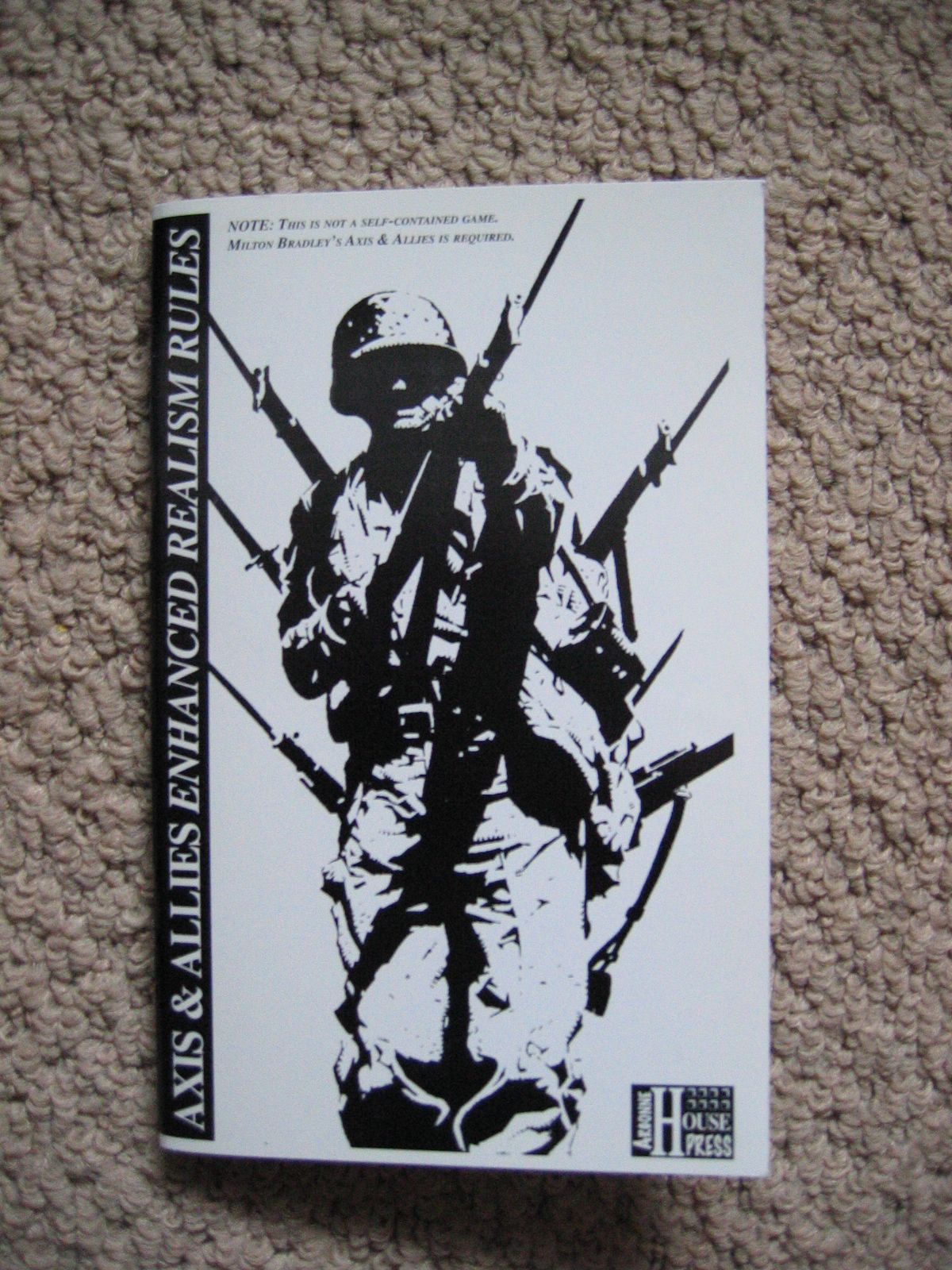 Axis & Allies Enhanced Realism Rules box art