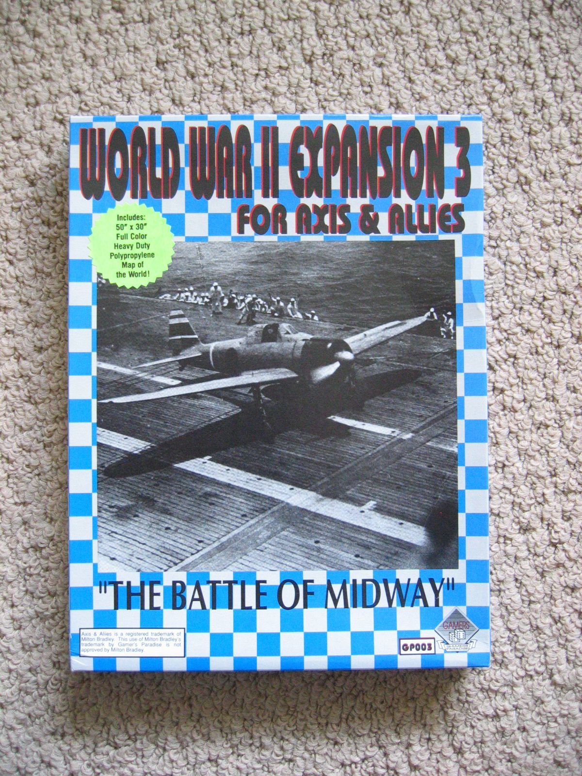 World War II Expansion 3: The Battle of Midway box art