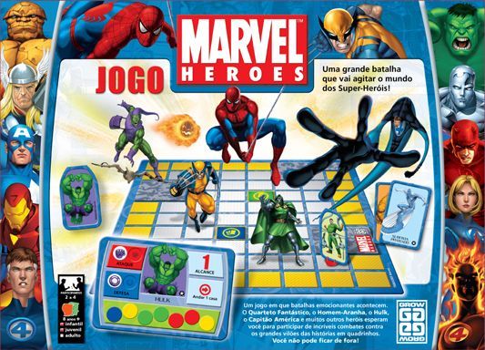 Marvel Heroes Jogo doboz