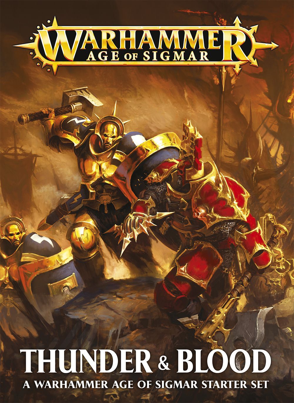 Warhammer Age of Sigmar: Thunder & Blood box art