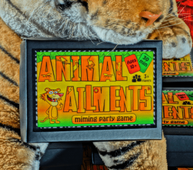 Animal Ailments: The Miming Party Game box art