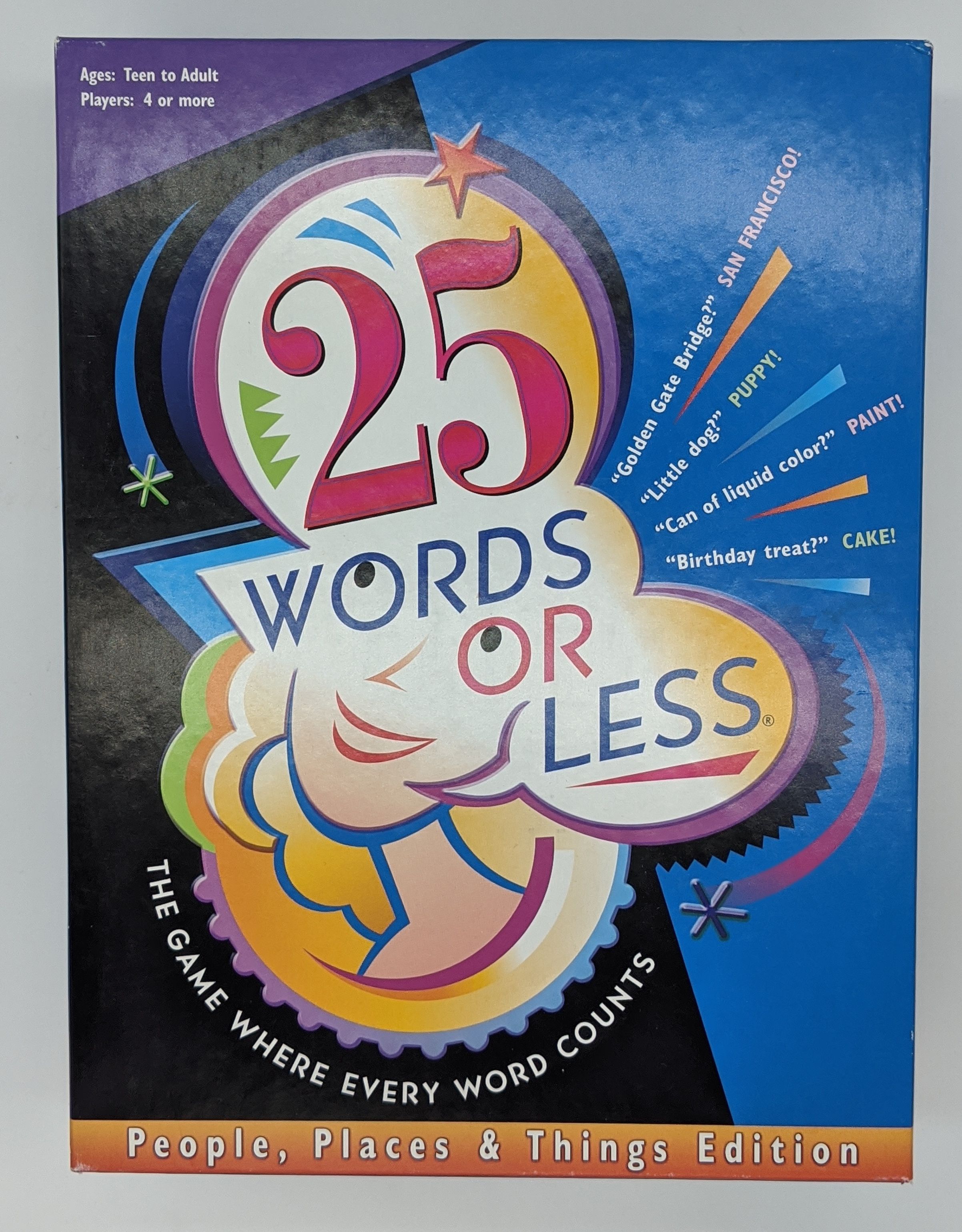 25 Words or Less: People, Places and Things Edition box art