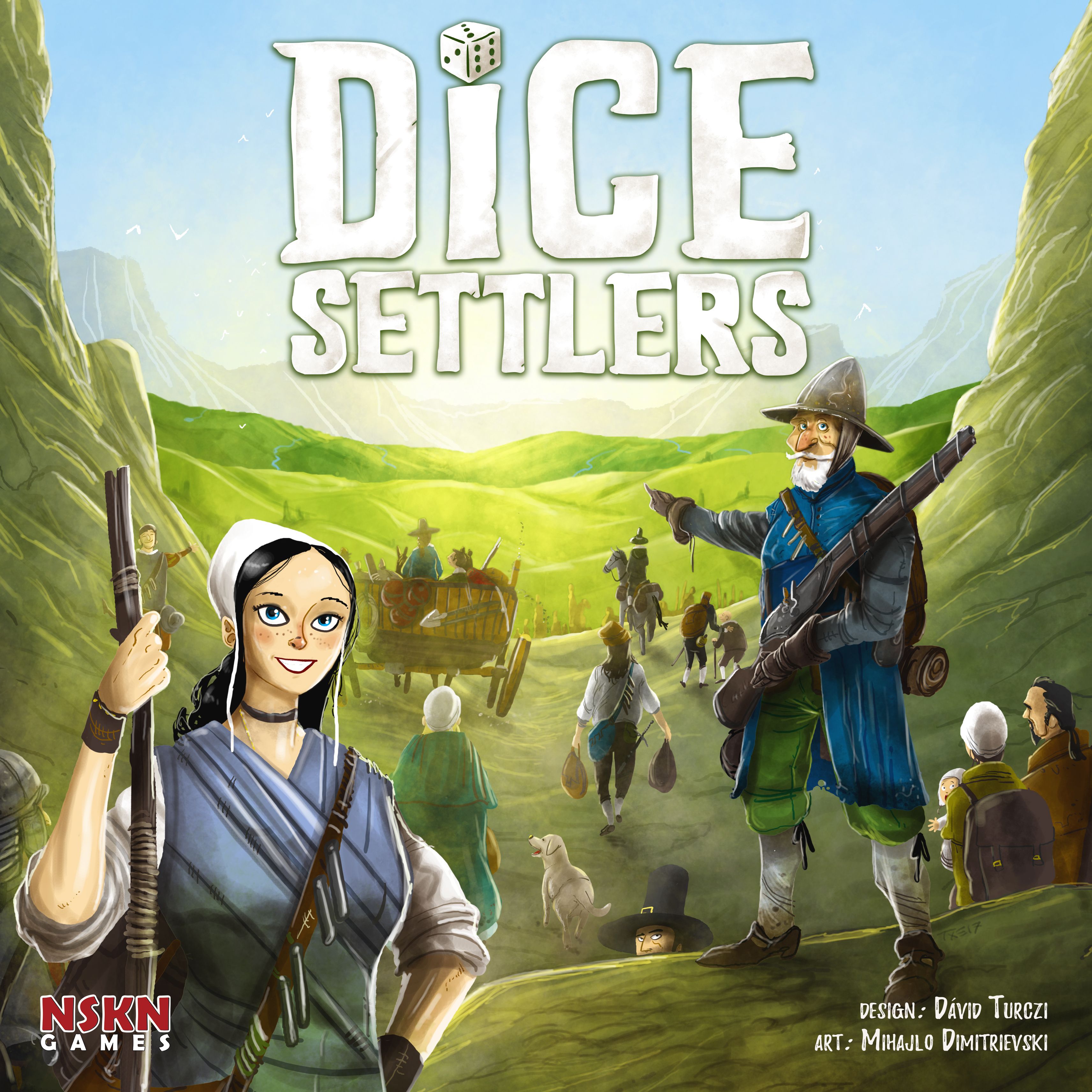 Coperta Dice Settlers