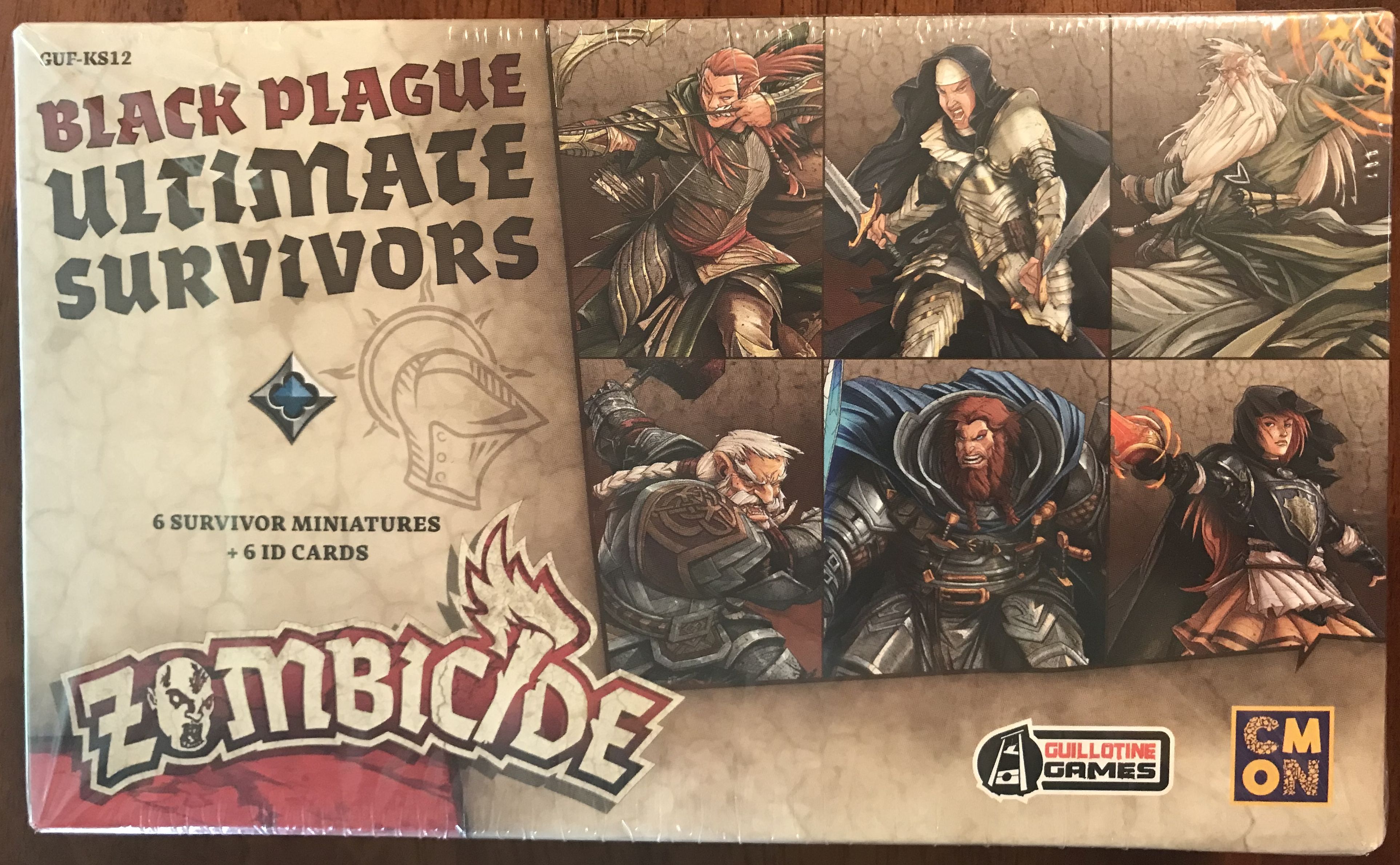 Coperta Zombicide: Black Plague – Ultimate Survivors