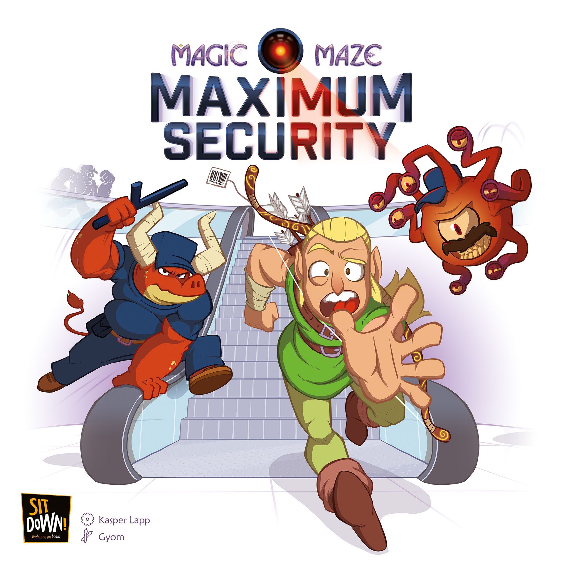 Magic Maze: Maximum Security box art