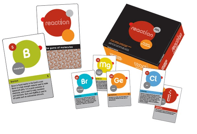 Reaction, The Game of Molecules box art