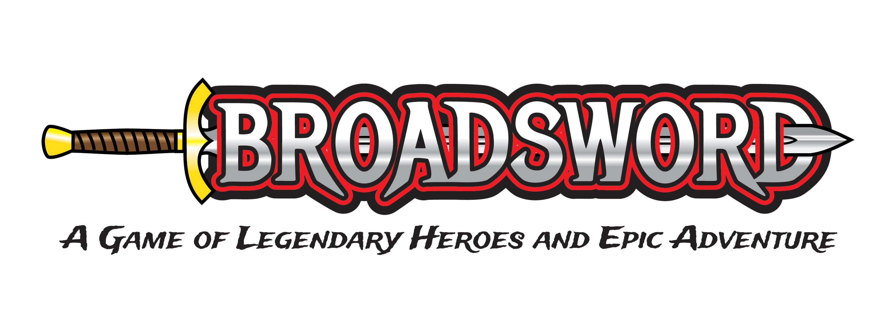 Broadsword: A Game of Legendary Heroes and Epic Adventure box art