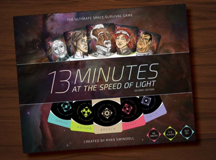 13 Minutes At The Speed Of Light box art