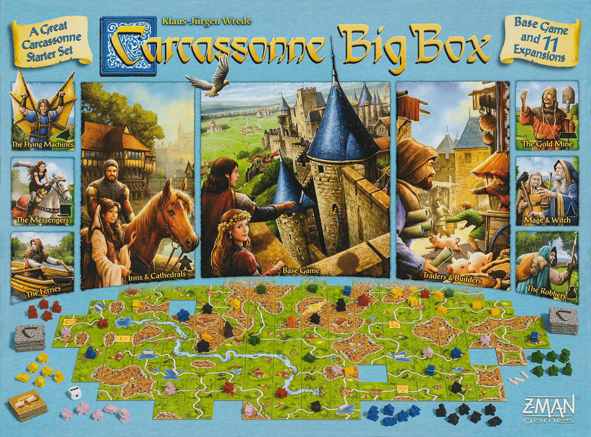 Carcassonne Big Box 6 doboz